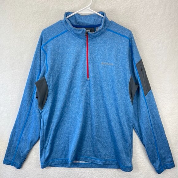 Columbia Sportswear Men's Trail‎ Dash Half Zip Shirt Size Large - Picture 1 of 7